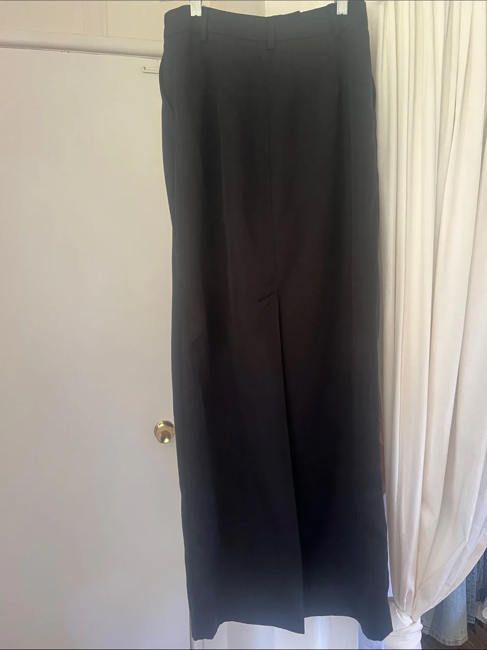 Reformation Black Maxi Skirt — Sleek Long Silhouette